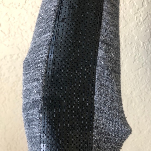 Miss Me Grey Hooded Zippered Jacket - Picture 6 of 6